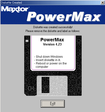 Low Level Format Tool PowerMax̃CXg[@6