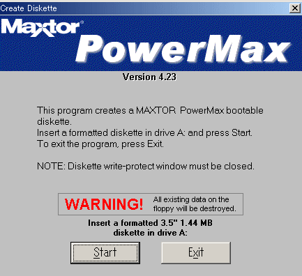 Low Level Format Tool PowerMax̃CXg[@3